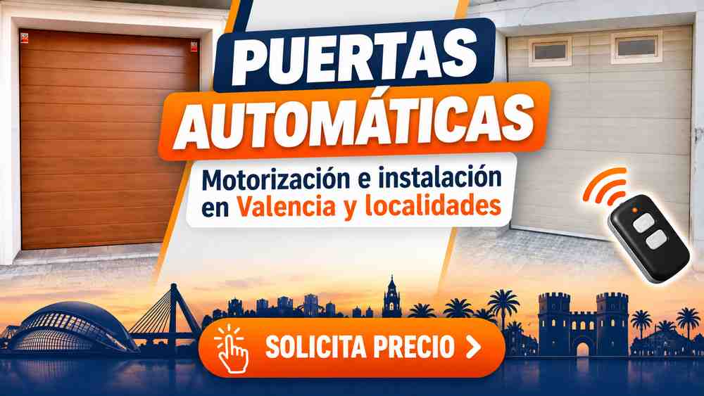 Puertas automáticas Valencia